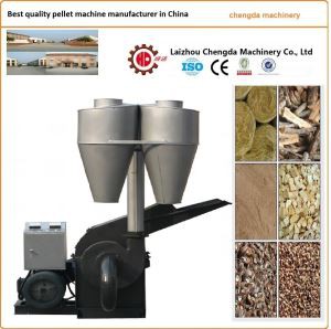 Biomasový drevený kladivový mlyn